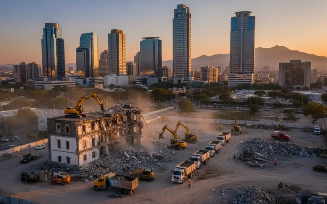Limpieza en terrenos Monterrey (centro): Mitigue riesgos 40%