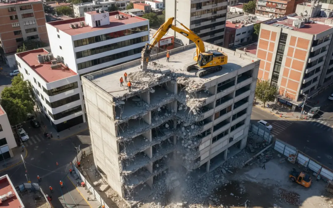 Remodelaciones Toluca: Ejecución de Demolición y Excavación que Acelera Proyectos Hasta un 35 %