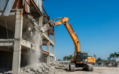 Diseño Arquitectónico Mérida: Estrategia de Demolición y Excavación para Proyectos B2B