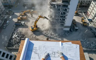 Gestoría de permisos: Acelere su demolición hasta un 40 % evitando multas y parálisis de obra