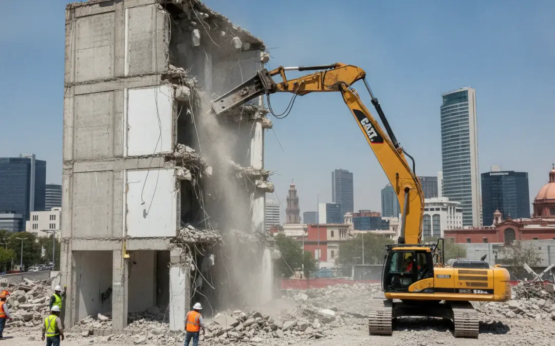 Empresa de demolición en Guadalajara Jal. – Servicios de Demolición, Excavación y Terracerías con Ejecución Técnica