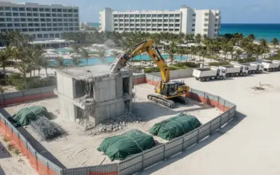 Demolición Residencial Cancún (Zona Hotelera): Reduzca Costos y Plazos hasta un 30% con Expertos