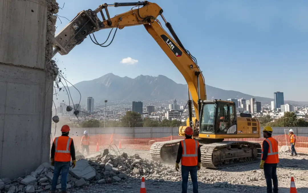 Remodelaciones Toluca: Ejecución de Demolición y Excavación que Acelera Proyectos hasta un 35%
