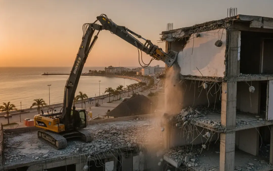 Desmontajes Puerto Vallarta: Reduzca 45% el Plazo de su Obra