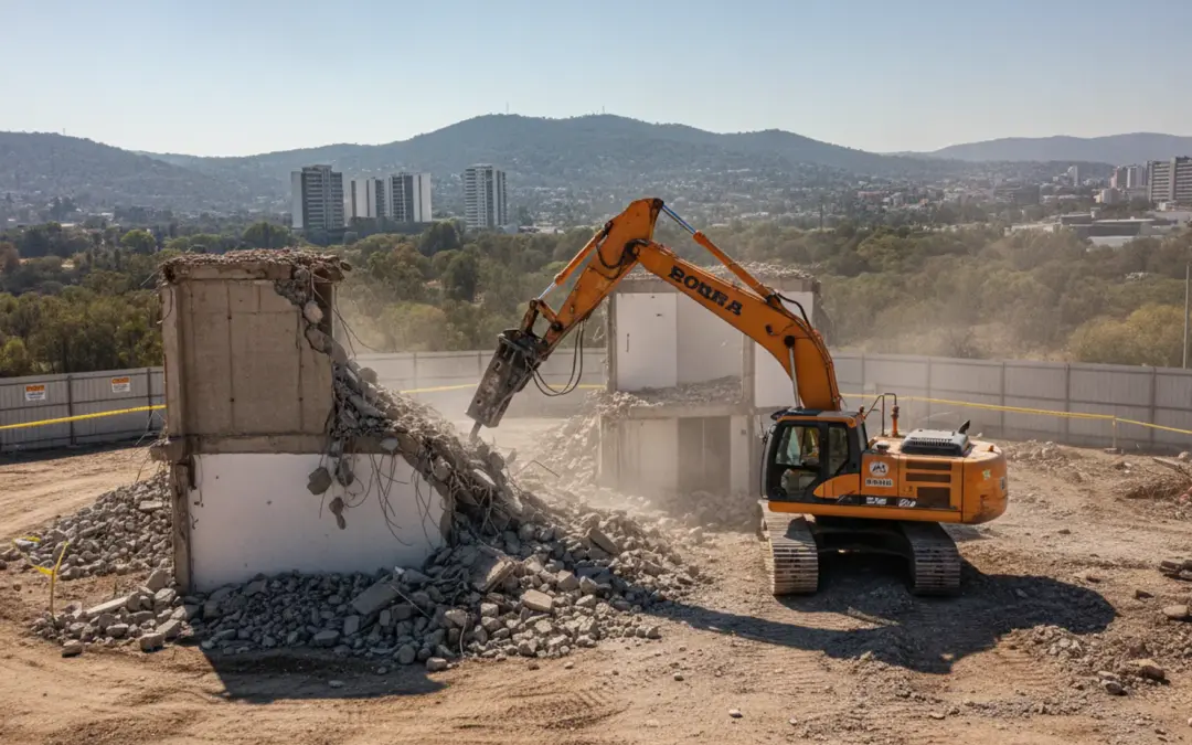 Demoliciones en Paniagua San Pedro Garza García: +25% avance