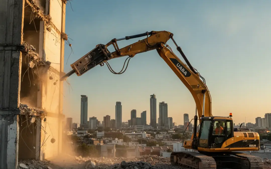 Construcción Guadalajara Jal.: Demolición y Excavación que Recupera 30 Días de Obra