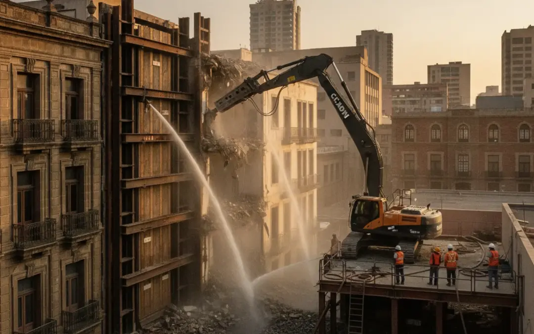 Demolición Residencial Monterrey (centro): -30% de plazo
